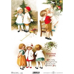 Papier ryżowy A4 R0773 BN dzieci